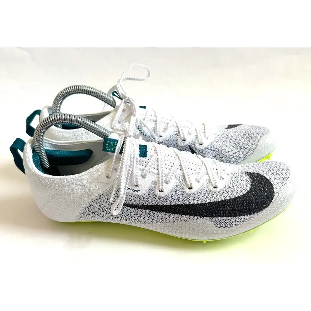 Nike Superfly Sprint Elite 2 Track Spikes White Size Men's 8/Women's 9.5 NEW